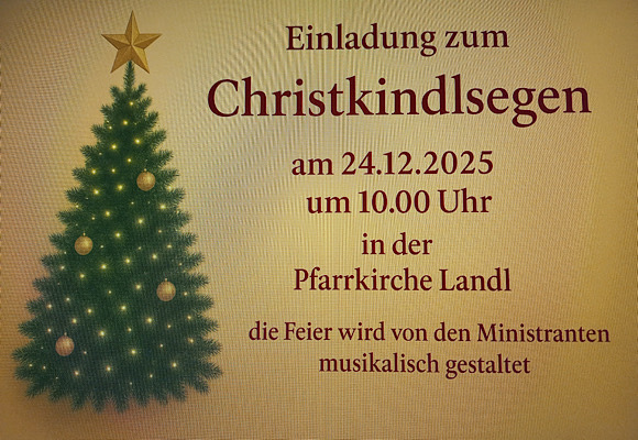 Christkindlsegen in Landl / Bettina Pfeiler-Hackl